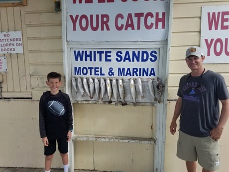 Redfish, Speckled Trout / Spotted Seatrout fishing in South Padre Island, Texas