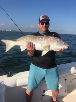 Redfish fishing in Surfside Beach, Texas