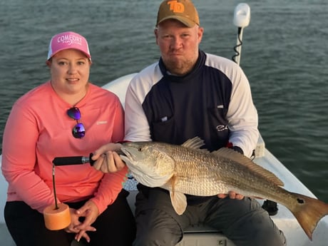 Redfish fishing in Port O&#039;Connor, Texas