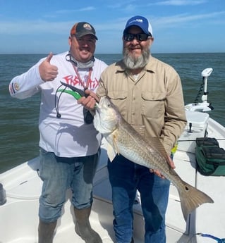 Redfish fishing in Texas City, Texas