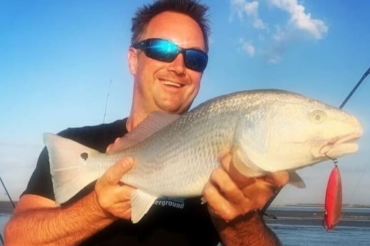 Redfish fishing in Beaufort, North Carolina