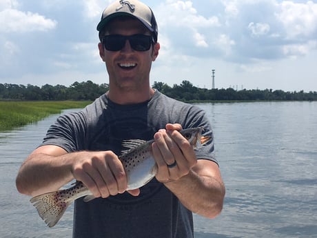 Speckled Trout / Spotted Seatrout fishing in Charleston, South Carolina