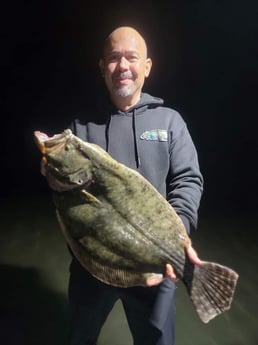 Flounder Fishing in South Padre Island, Texas