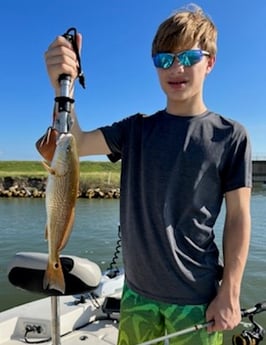 Redfish fishing in Galveston, Texas