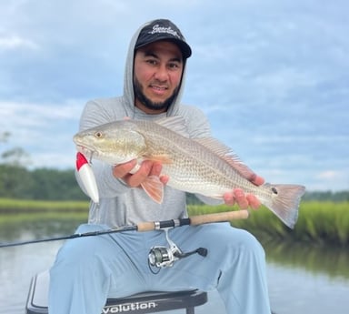 Redfish fishing in Wrightsville Beach, North Carolina