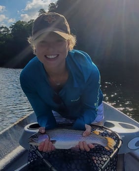 Rainbow Trout fishing in Broken Bow, Oklahoma