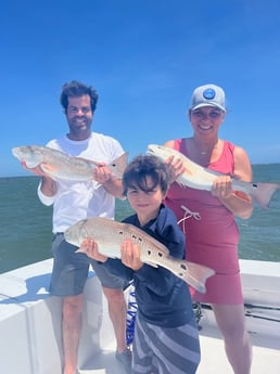 Redfish fishing in Hatteras, North Carolina