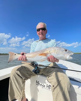 Redfish fishing in Wrightsville Beach, North Carolina