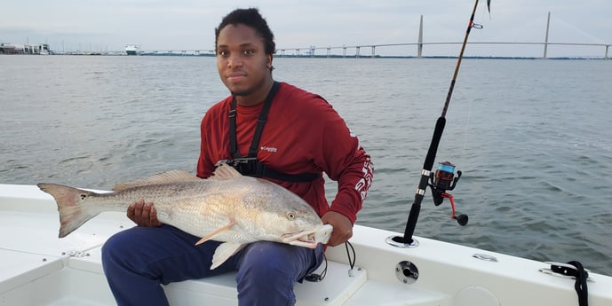 Redfish fishing in Mount Pleasant, South Carolina