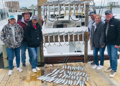 Spanish Mackerel fishing in Destin, Florida