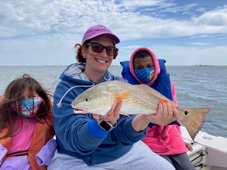 Redfish fishing in Corpus Christi, Texas