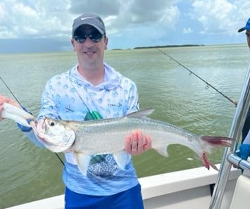 Tarpon fishing in Key Largo, Florida