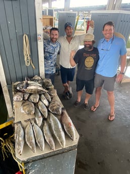 Black Drum, Hardhead Catfish, Redfish, Sheepshead, Speckled Trout Fishing in Galveston, Texas