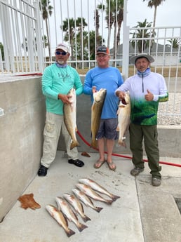 Redfish fishing in Rockport, Texas