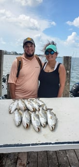 Speckled Trout / Spotted Seatrout fishing in Galveston, Texas