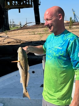 Redfish fishing in Galveston, Texas