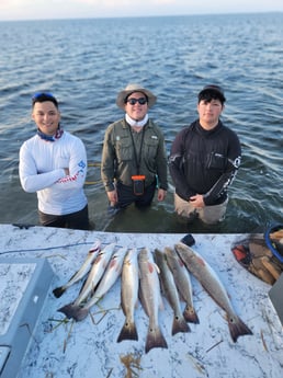 Redfish, Speckled Trout Fishing in South Padre Island, Texas