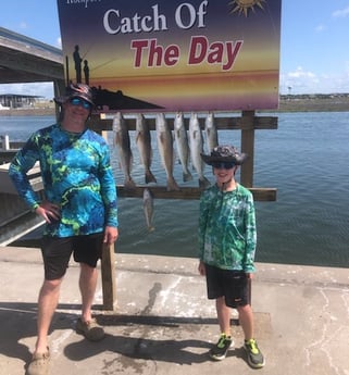 Redfish, Speckled Trout Fishing in Rockport, Texas