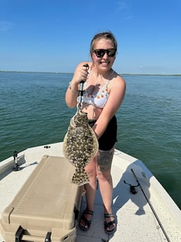 Flounder Fishing in Freeport, Texas