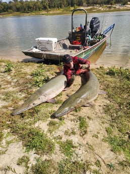 Fishing in Coldspring, Texas