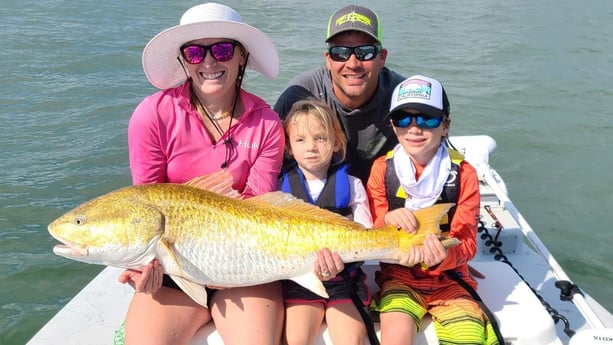 Redfish fishing in Port O&#039;Connor, Texas