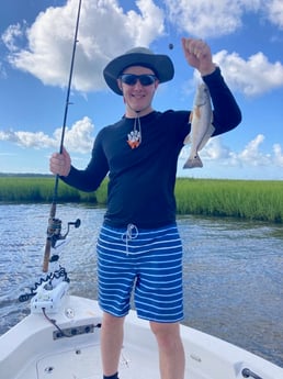 Redfish fishing in Wrightsville Beach, North Carolina