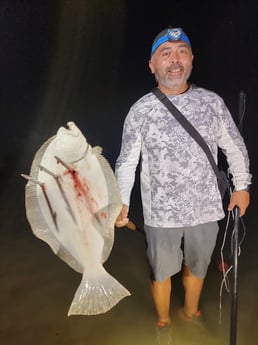 Flounder Fishing in Rio Hondo, Texas