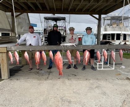 Red Snapper Fishing in South Padre Island, Texas