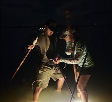 Flounder Fishing in Rio Hondo, Texas