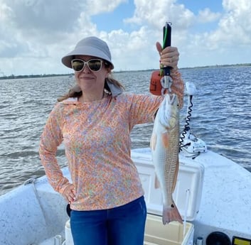 Redfish fishing in Texas City, Texas