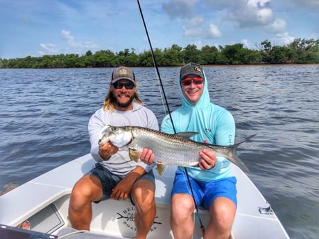 Tarpon fishing in Cudjoe Key, Florida