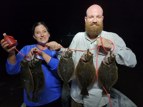 Flounder Fishing in Rio Hondo, Texas