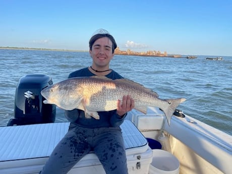 Redfish Fishing in Galveston, Texas