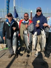 Chinook Salmon Fishing in Warren, Oregon