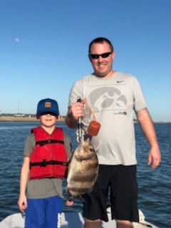 Sheepshead fishing in Corpus Christi, Texas