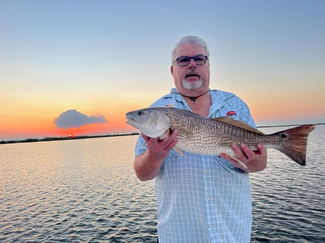 Redfish fishing in Port Arthur, Texas