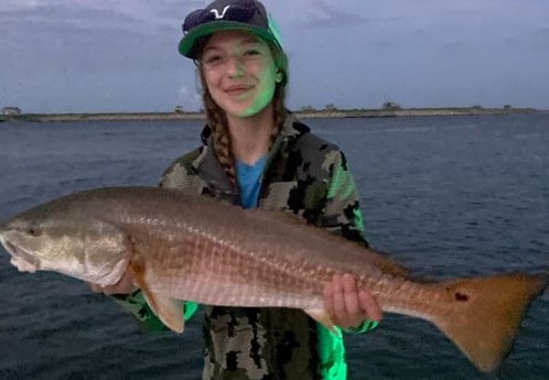 Redfish fishing in Port O&#039;Connor, Texas