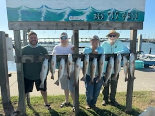 Fishing in Aransas Pass, Texas