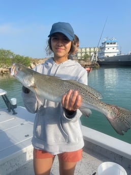 Speckled Trout Fishing in South Padre Island, Texas