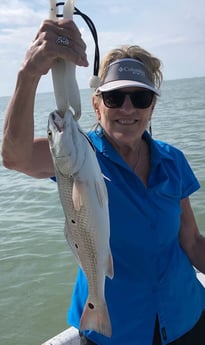 Redfish fishing in South Padre Island, Texas