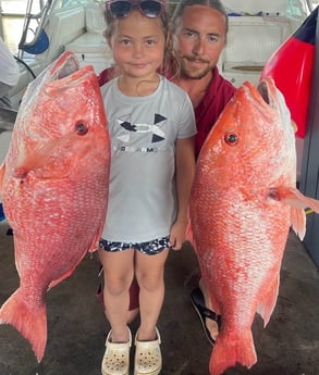 Red Snapper fishing in Galveston, Texas