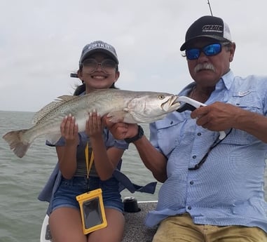 Speckled Trout / Spotted Seatrout fishing in South Padre Islands, Texas