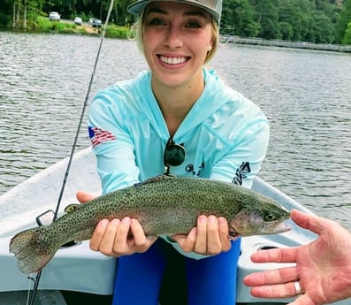 Rainbow Trout fishing in Broken Bow, Oklahoma