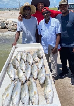 Speckled Trout / Spotted Seatrout fishing in Galveston, Texas