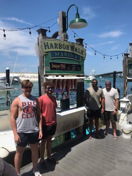 Red Snapper fishing in Destin, Florida