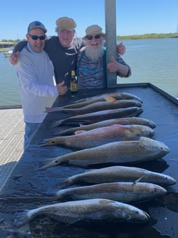 Redfish, Speckled Trout / Spotted Seatrout fishing in Galveston, Texas