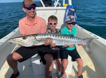 Barracuda fishing in Marathon, Florida