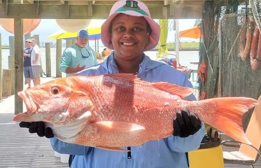 Red Snapper fishing in Freeport, Texas