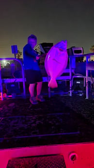 Flounder fishing in Port O&#039;Connor, Texas