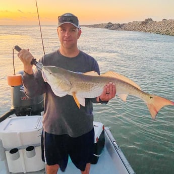 Redfish fishing in Port O&#039;Connor, Texas